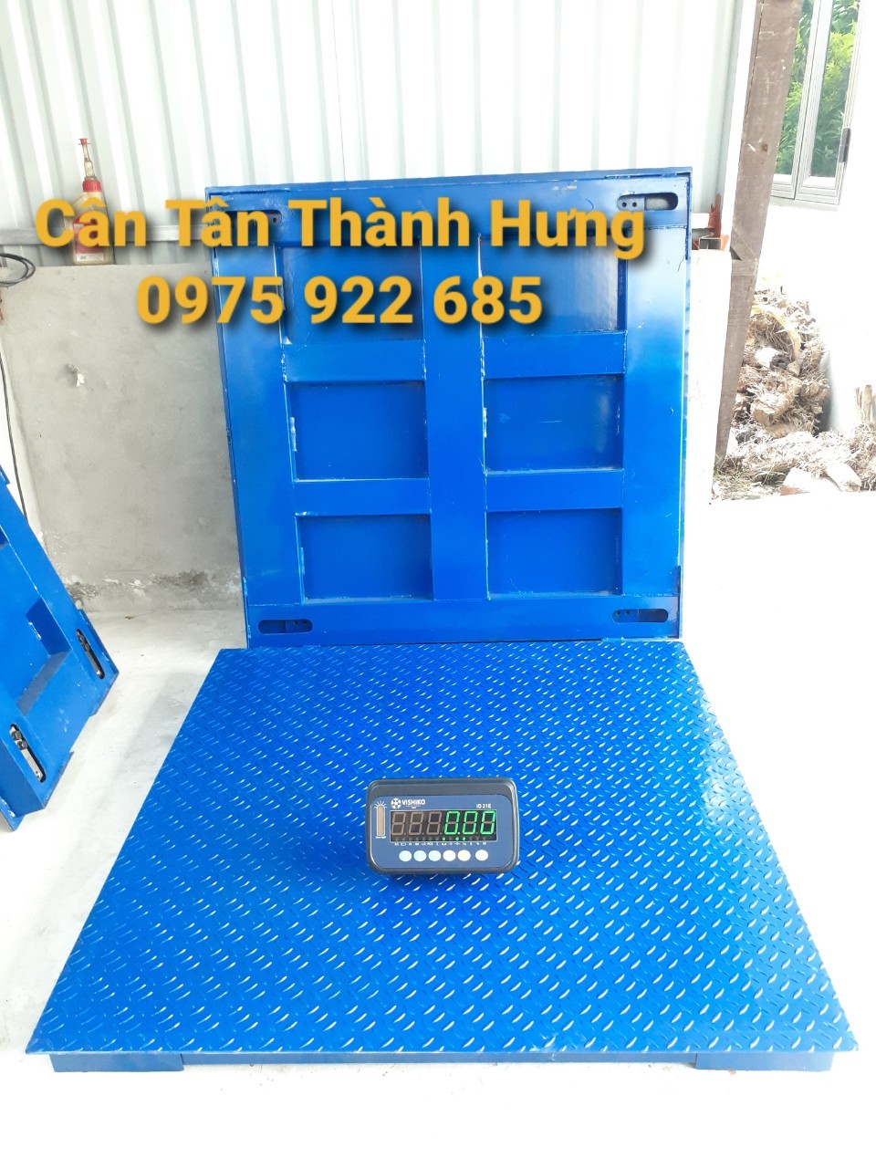 CÂN SÀN ĐIỆN TỬ 1.2M x 1..2M x 1 Tấn