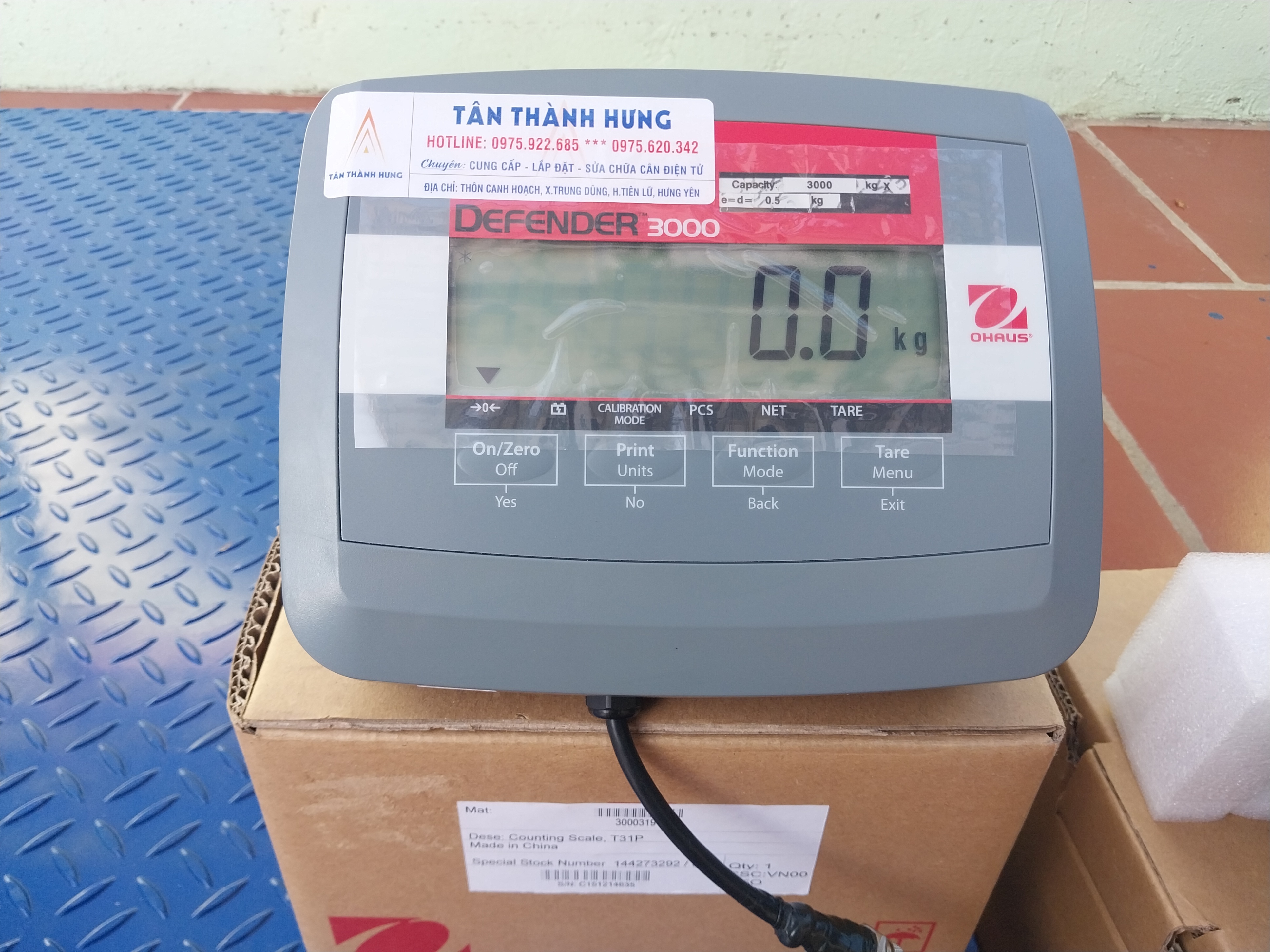 ĐẦU CÂN ĐIỆN TỬ OHAUS - T31P